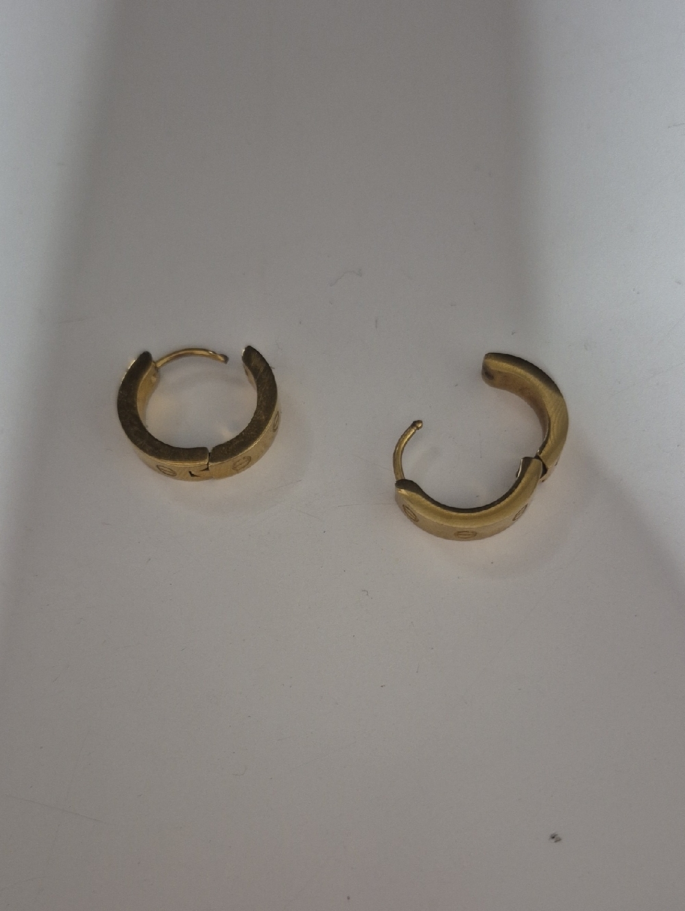 Gold Huggies - Picture 2 of 2